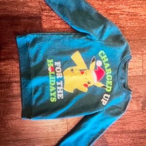 Boy’s Pokémon Charged Up holiday sweatshirt